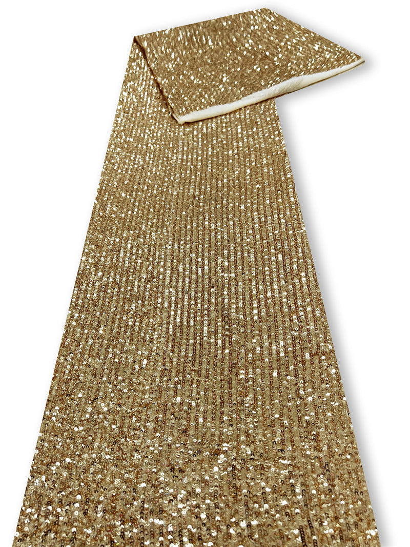 Gold Balloon A Line Mini Sequin Party Dresses
